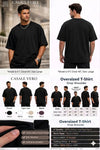 Black Solid Midnight Core Oversized Tee