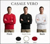 Men Embroidered logo Printed Red Premium Cotton Regular fit Sweatshirt