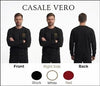 Men Embroidered logo Printed black Premium Cotton Regular fit Sweatshirt