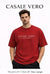 Red Printed Tshirts 100% Cotton French Teery