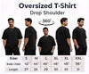 Black Solid Midnight Core Oversized Tee