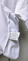Men casale vero Signature Printed white Oversized Relaxed Fit Cotton T-Shirt