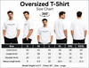 Men Casale vero Signature Printed Oversized Drop shoulder white Cotton Single Jersey T-Shirt